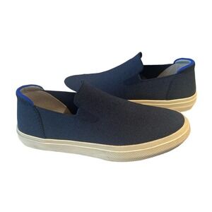 Rothys The City Unisex Slip on Sneakers Shoes Womens Size 8.5 Navy Blue